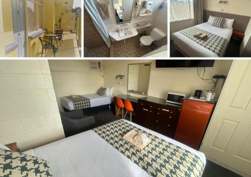 Dapur atau dapur kecil di Warren Motor Inn