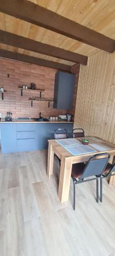 Kuchyň nebo kuchyňský kout v ubytování Cotagge Cozy Yard