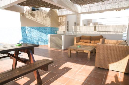 Posezení v ubytování Motel Aviv