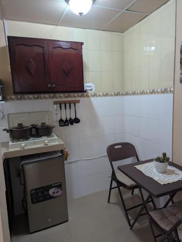 Apartamento de Julyにあるキッチンまたは簡易キッチン