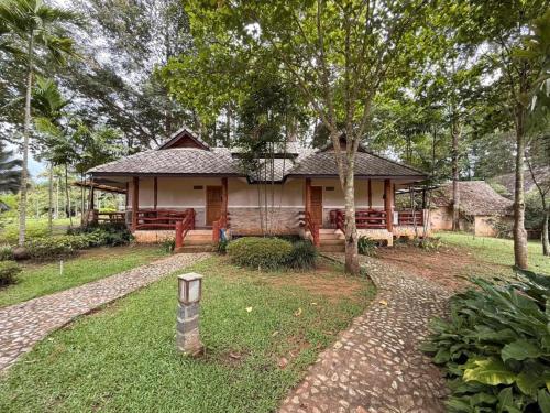 Zahrada ubytování Chiangkham Luang Resort