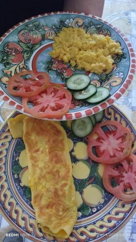 Comida en el bed and breakfast o alrededores