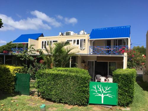 Petite villa 4 personnes climatisée à Grand Baie
