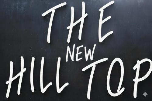 a chalkboard with the words new fifth city at The New Hilltop Villa in Galle