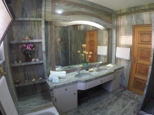 Kúpeľňa v ubytovaní Vila Ninita