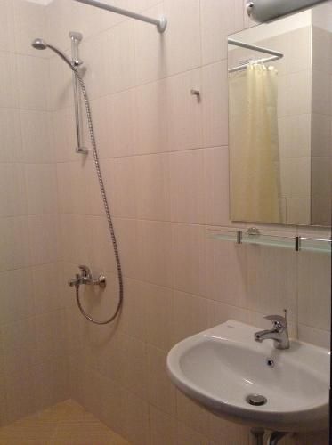 Phòng tắm tại Apartment Sredetz