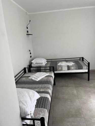 Postel nebo postele na pokoji v ubytování Zacisze Bis