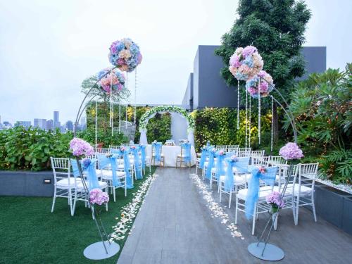 Mercure Singapore Bugisにある庭