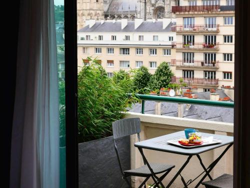 Μπαλκόνι ή βεράντα στο Ibis Styles Rouen Centre Cathédrale