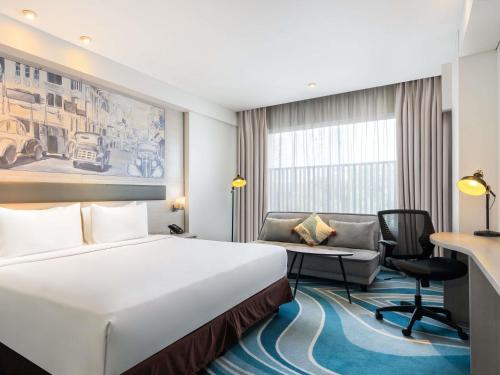 Katil atau katil-katil dalam bilik di Mercure Jakarta Cikini