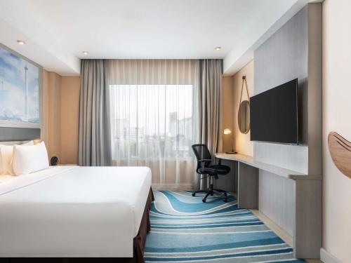 Katil atau katil-katil dalam bilik di Mercure Jakarta Cikini