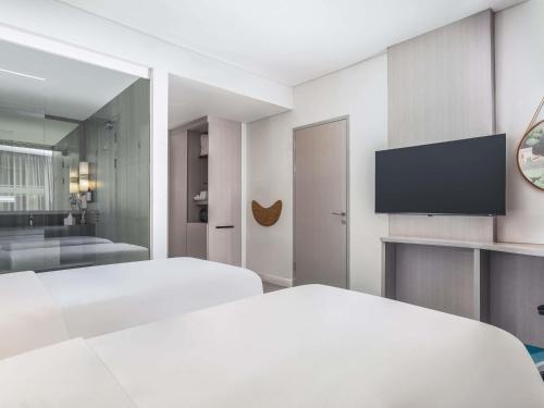 Katil atau katil-katil dalam bilik di Mercure Jakarta Cikini