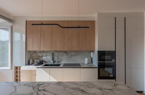 Kuchyň nebo kuchyňský kout v ubytování Casa Bonbella