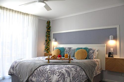 Postel nebo postele na pokoji v ubytování Sea Breeze Apartment