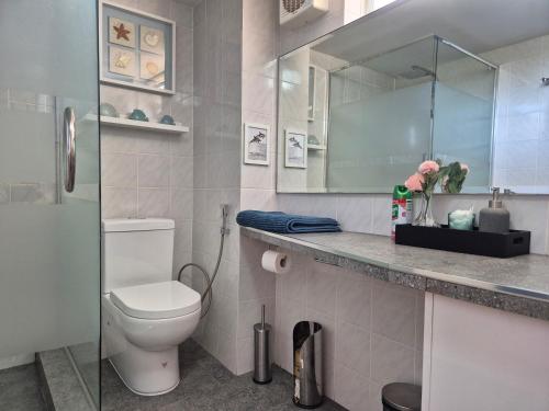 Koupelna v ubytování Sea Breeze Apartment