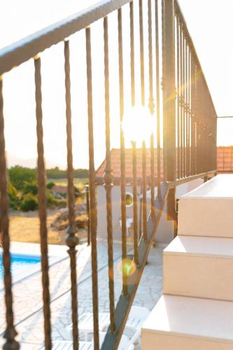Μπαλκόνι ή βεράντα στο Guesthouse Papac Apartments