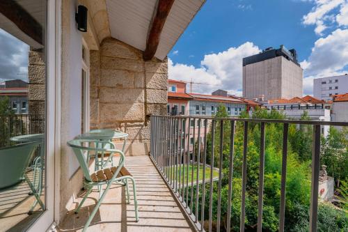 Balcon ou terrasse dans l'établissement Jardim da Batalha Boutique Hotel by Shiadu