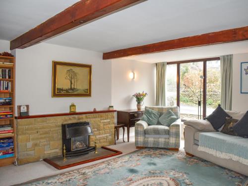 Istumisnurk majutusasutuses Sunnyside Cottage