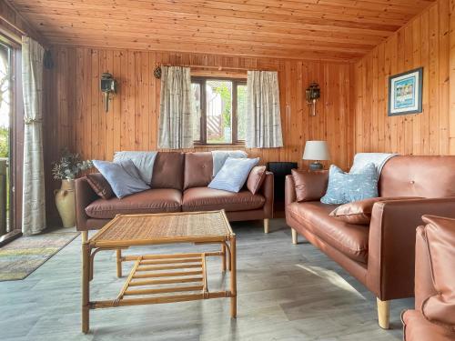 Χώρος καθιστικού στο The Hut Hotel