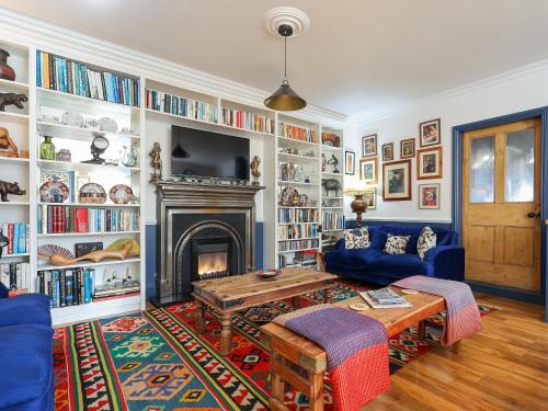 Et opholdsområde på Church Garden Apartment