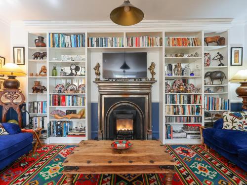 Et opholdsområde på Church Garden Apartment