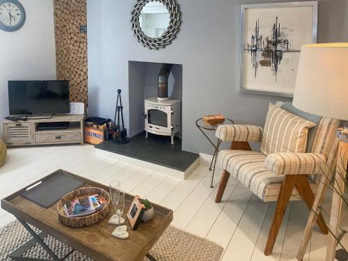 Et tv og/eller underholdning på Gylly Cottage