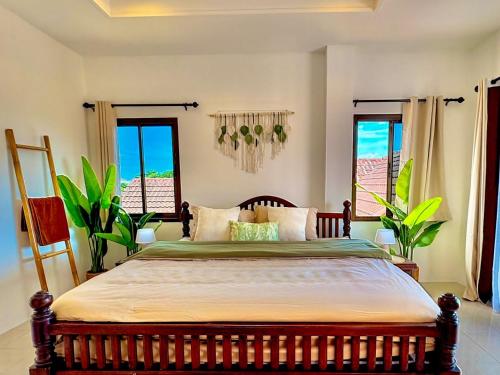 Letto o letti in una camera di Lavoe Boutique Hotel