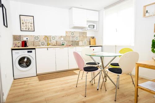 Studio fonctionnel et confortable avec jardin