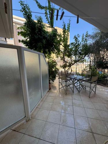 Μπαλκόνι ή βεράντα στο Prokimea Seaview Apartments