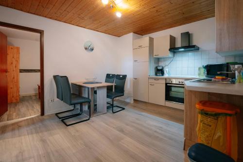 Køkken eller tekøkken på Apartments Carmen-Braunlage