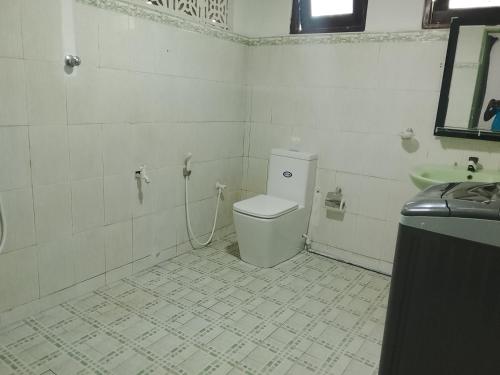 Koupelna v ubytování Hawana villa