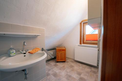 Et badeværelse på Apartments Carmen-Braunlage