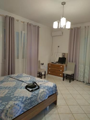 Katil atau katil-katil dalam bilik di Luxury vila