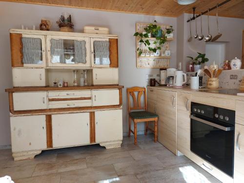 Dapur atau dapur kecil di Apartment Sonnenschein