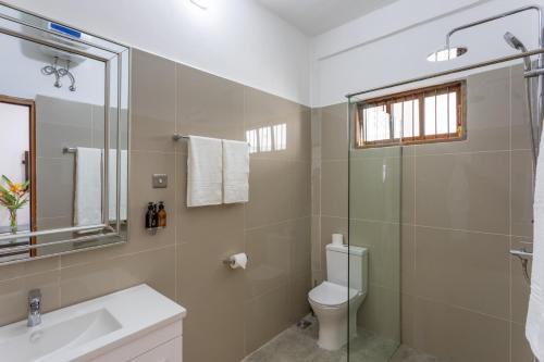 Ένα μπάνιο στο Fort View Luxury Accommodation