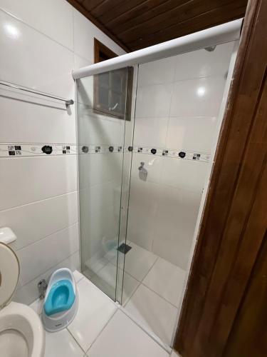 Koupelna v ubytování Casa Pamital Osório