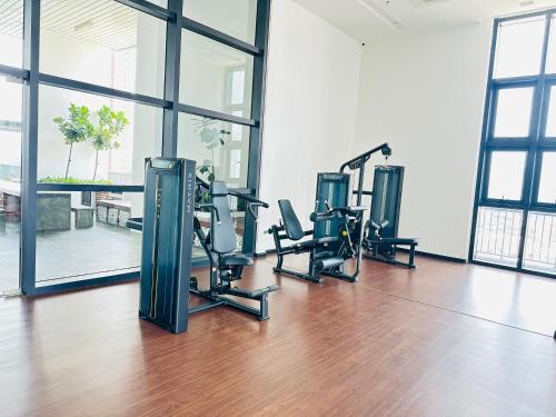 Fitness centrum a/nebo fitness zařízení v ubytování Chamber Residence klcc by Elegant