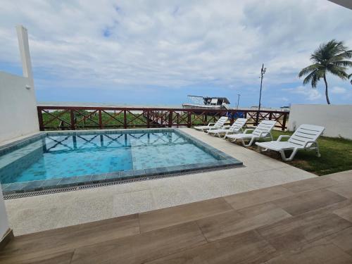 Piscina di Casa Beira Mar com Piscina Maragogi - Amar & Mar o nelle vicinanze