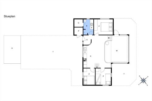 a floor plan of a house at G608-Lemvig-Gyvelvej-8 in Lemvig
