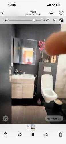 Ett badrum på Dimathome