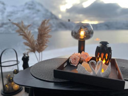 Loodusmaastik of the luxury tent lähedal
