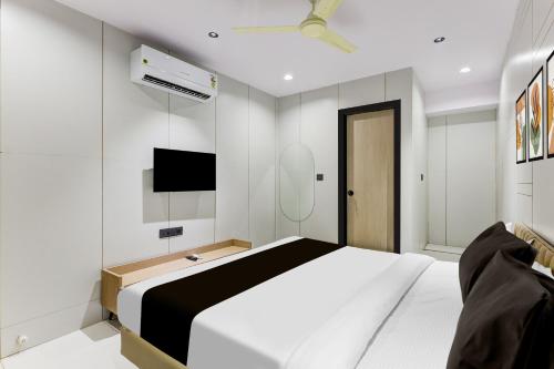 TV a/nebo společenská místnost v ubytování Hotel O jalsha