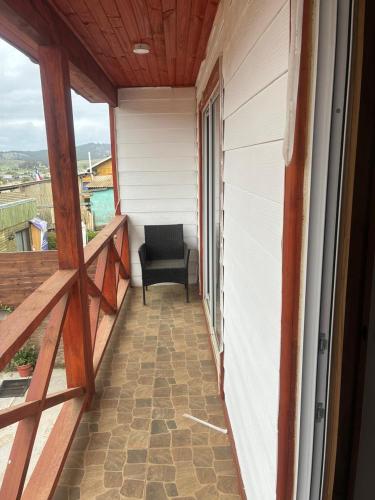 Balkoni atau teres di Condominio Bucalemu