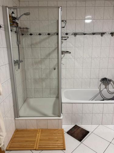 Privatquartier im Ortskern von Westerstedeにあるバスルーム