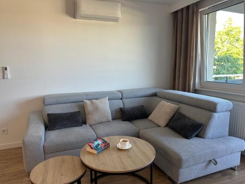 Χώρος καθιστικού στο Apartament Rzemieślnicza Premium