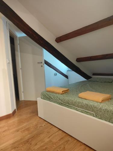 Postel nebo postele na pokoji v ubytování Oasi di città