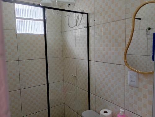 Bilik mandi di Apartamento Completo e Centralizado 5