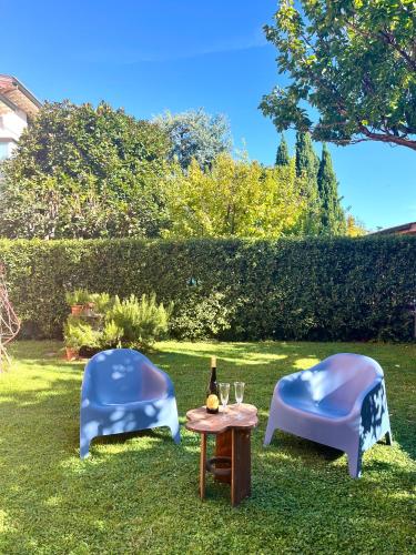 Un jardín fuera de Holiday Vibes