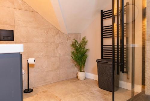 Phòng tắm tại Penthouse Apartment with Roof Terrace Belfast City Centre