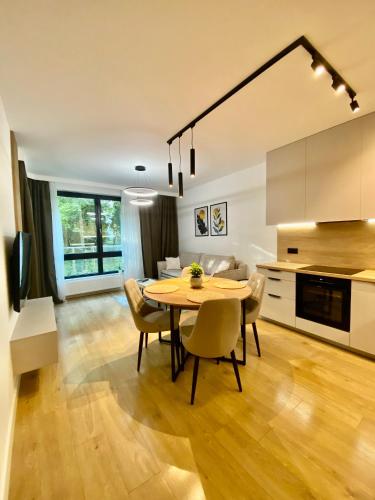 Leśna Sonata Sopot Apartament z Tarasem i Ogródkiem